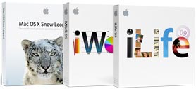 Mac OS X Snow Leopard, iWork '09, iLife '09